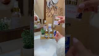 وانتي شو روتينك بالبشره؟🌸روتينياليومي myskincare myskincareroutine myskin routinevlog vlog [upl. by Jourdan]