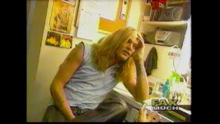 Sebastian Bach interview and meltdown on Much Music 2000 [upl. by Urdna]