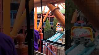 Tempesto  Awesome Premier Rides Skyrocket II  Busch Gardens Williamsburg bgw mcv shorts [upl. by Kalk]