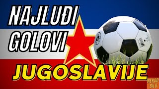 Najluđi golovi iz bivše Jugoslavije [upl. by Ahsem622]