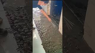 Floor tile installation process [upl. by Moreland]