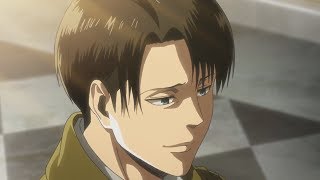 Levi smiles  Attack on Titan Season 3 Episode 10 [upl. by Jemma]