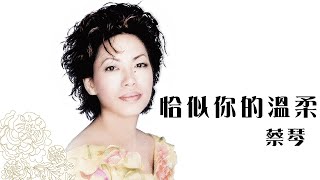 蔡琴 Tsai Chin 《恰似你的溫柔》official Lyric Video [upl. by Nevet]