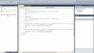 Visual Basic Tutorial Using the ScrollBar [upl. by Suivat]