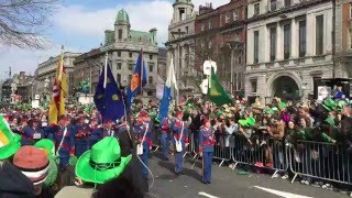 The Artane Band at St Patricks Day Parade in Dublin 17032016 [upl. by Atalya]