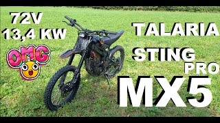 NEW TALARIA MX5 MODEL PRO 134KW [upl. by Donall444]