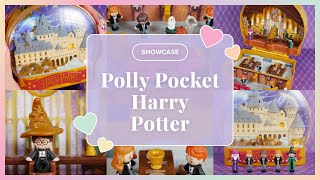 ✨SHOWCASE✨ Polly Pocket Collector Harry Potter Hogwarts Playset [upl. by Oirifrop906]