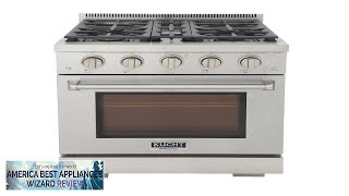 Kucht 30quot KFX Series Stainless Steel Natural Gas Range Review [upl. by Lenroc]