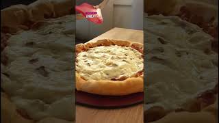 PIZZA CHEESE OVERFLOW MEAT LOVERS  PIZZA KEJU MOZARELLA MELELEH  derasfhi family shorts [upl. by Buskirk528]