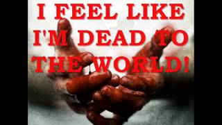 Bullet for my valentine  DEAD TO THE WORLD lyrics 2013 [upl. by Jansen]