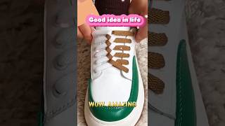 twotone shoelaces shortvideo shoes knot diy music alanwalker remix knottutorial [upl. by Accem865]