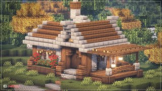 Minecraft  Como Fazer a Casa Inicial Perfeita Para o Seu Survival 01 [upl. by Reppep447]