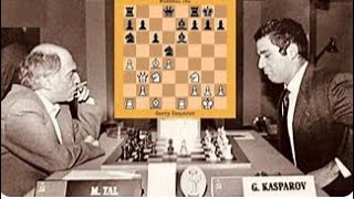 Tal’s unbelievable Queen sacrifice leaves Kasparov absolutely gobsmacked [upl. by Ayotac]