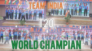 Team India T20 World Champian 2024  Team India World Champian patriotic Dance Performance [upl. by Gomar]