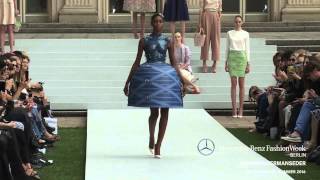 MARINA HOERMANSEDER  MERCEDESBENZ FASHION WEEK BERLIN SS2016 [upl. by Oinesra]