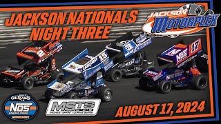 Jackson Nationals Saturday Night Highlights  Jackson Motorplex 8172024 [upl. by Fabien]