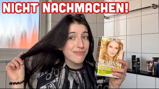 Schwarze Haare BLOND färben Schlechte Idee🙈😩 [upl. by Hyacinthe]