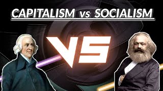 CAPITALISM vs SOCIALISM  Difference Between Capitalism and Socialism [upl. by Atterehs171]