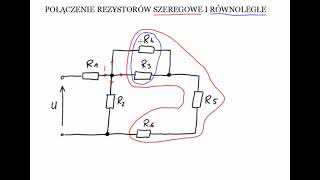 Szeregowe i równoległe połączenie rezystorów  zadanie 5 [upl. by Collyer37]