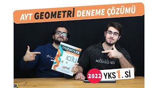 TÜRKİYE BİRİNCİSİ İLE AYT GEOMETRİ DENEME ÇÖZÜMÜ 🎉 [upl. by Nosyla]