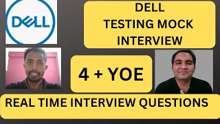 Dell Testing Interview Experience  Real Time Interview Questions and Answers [upl. by Eile]