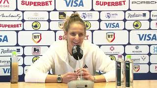 Press conference Karolina Pliskova  February 8th 2024  Transylvania Open 2024 [upl. by Jamal]