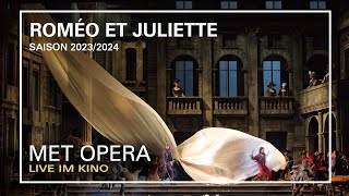 ROMÃ‰O ET JULIETTE  Trailer  MET OPERA LIVE IM KINO  Saison 20232024 [upl. by Neelhtak58]