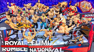 WSC Hardcore Championship Royal Rumble 2023 Eliminations [upl. by Ymia]