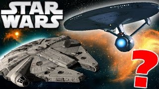 Is The Millennium Falcon Faster than the USS Enterprise  Star Wars Explained [upl. by Oppen]