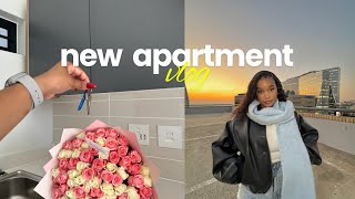 new apartment vlog empty apartment tour furniture shopping unboxing  many more [upl. by Sitruc917]