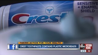 Dentists shocked by ingredient in Crest toothpaste [upl. by Follmer]