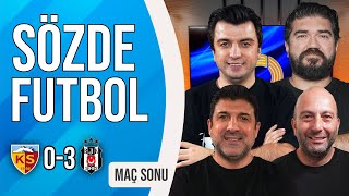 Kayserispor 0  3 Beşiktaş Maç Sonu  Bışar Özbey Rasim Ozan KütahyalıOktay DerelioğluGökhan Dinç [upl. by Cherida]