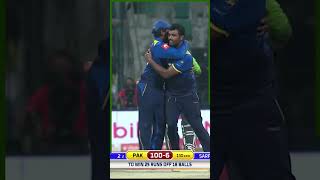 Thisara Perera 3 Wicket Haul Against Pakistan PAKvSL SportsCentral Shorts PCB M6C2K [upl. by Alemrac]