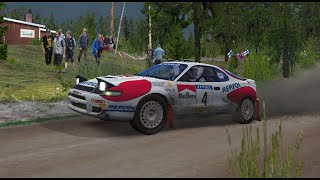 RSF Richard Burns Rally Toyota Celica ST185 GrA Finland  Ouninpohja 1986 VR [upl. by Tyrus]