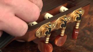 Restringing Your Classical Guitar [upl. by Aneehc900]