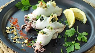 SicilianStyle Stuffed Squid [upl. by Melodee]