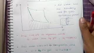 Pv diagram important observation for Carnot cycle Hindi [upl. by Ahsille]