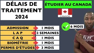 IMMIGRATION CANADA Mise à Jour Sur les Délais de Traitement Étudiant [upl. by Ezara9]