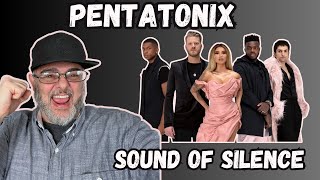 FIRST TIME HEARING PENTATONIX SOUND OF SILENCE pentatonixreaction soundofsilence pentatonix [upl. by Norrabal]