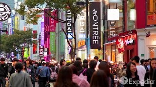 Myeong Dong A South Korea Tourist Attraction [upl. by Annoyed582]