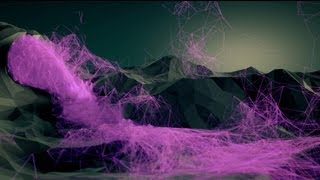 Cinema 4D  abstract waves [upl. by Holey]