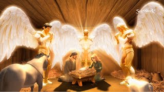 Superbook  The First Christmas Official Clip  Jesus is Born [upl. by Drawoh]