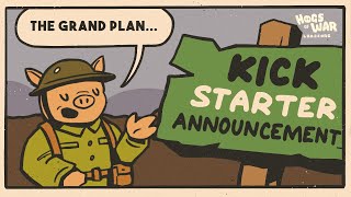 Hogs of War Lardcore  The Grand Plan Kickstarter Dates Announced [upl. by Ayihsa595]