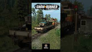 SNOWRUNNER Паровоз ТУ ТУ 2 [upl. by Schofield]