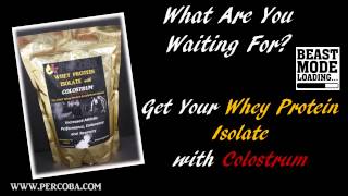 Whey Protein Isolate with Colostrum [upl. by Melquist709]