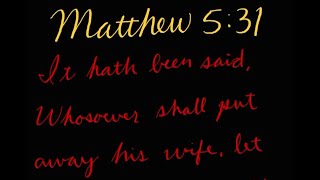 Matthew 531 [upl. by Htaras]