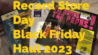 Record Store Day Black Friday Haul 2023 [upl. by Yhtur]