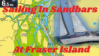 Sailing Through Sandbars at Fraser Island KGari [upl. by Kurt624]