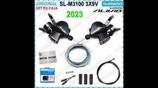 SHIFTER SHIMANO ALIVIO SLM3100R SLM3100L PAIR XC TR SET COMPLETO [upl. by Demmahum]