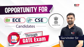 Must watch Job Opportunities for ECE amp CSE candidates through GATE Exam [upl. by Kory]